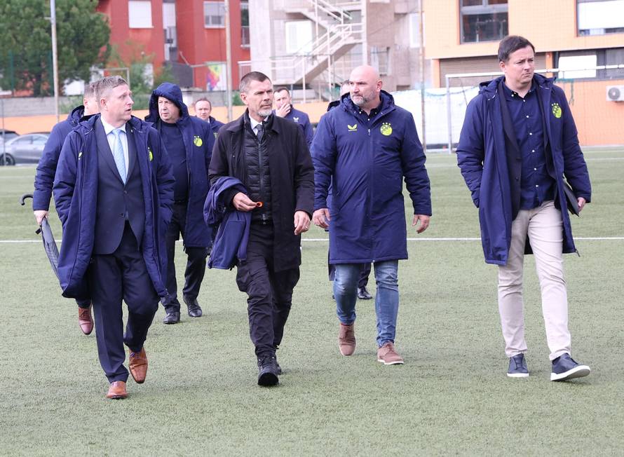 Šibenik: Zvonimir Boban, novi predsjednik Uprave GNK Dinamo, na utakmici Šibenik - Dinamo