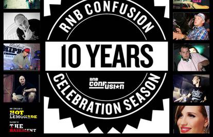 RNB Confusion 10. rođendan slavi dva dana u klubu Lemon