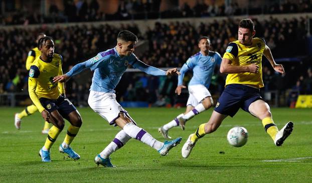 Oxford United v Manchester City - Carabao Cup - Quarter Final - Kassam Stadium