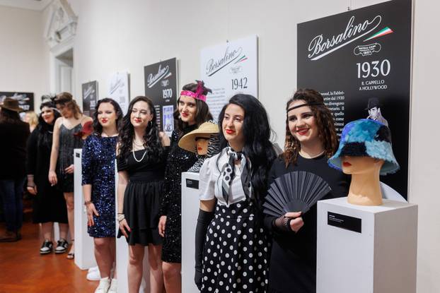 U Rijeci otvorena ekskluzivna izlo&zcaron;ba Borsalino &scaron;e&scaron;ira