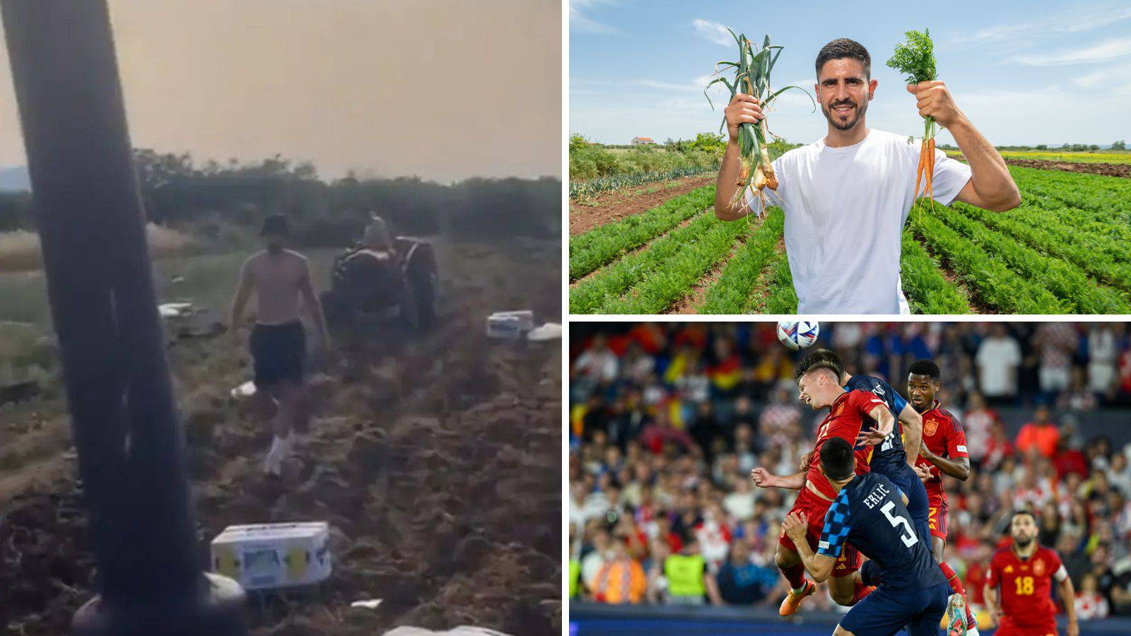 Tko je Vatreni koji kopa u polju nakon Lige nacija: 'Znam cijeniti ljude koji žive od rada na selu'