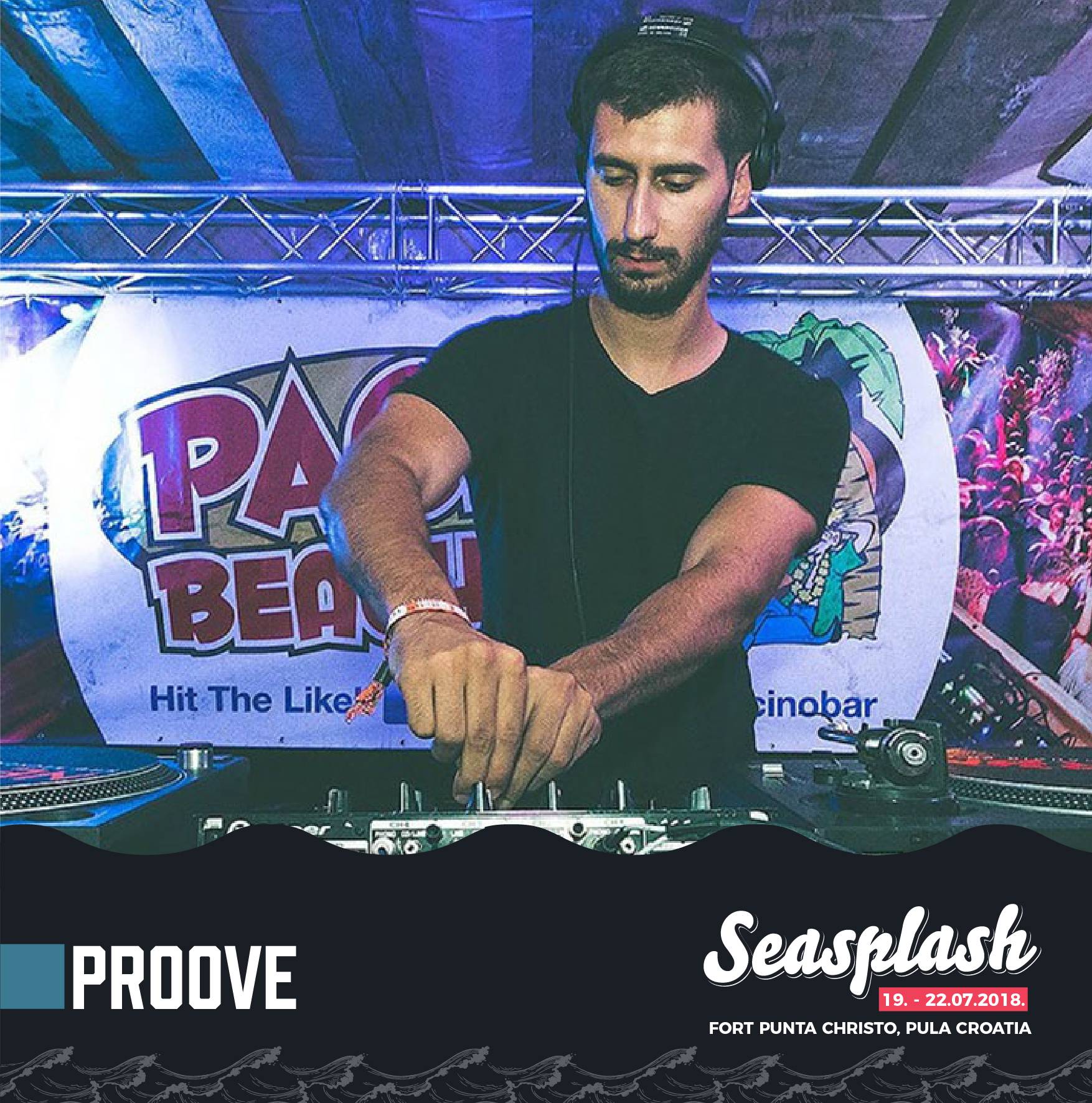 Satnice svih pozornica 16. Seasplash festivala