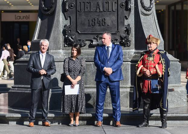 Zagreb: Dan kravate na Trgu bana Josipa Jela?i?a