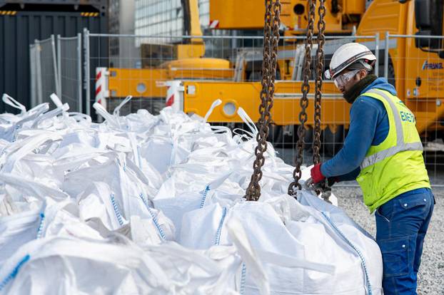 Uklanjanje azbesta s nebodera Vjesnik