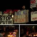VIDEO Pristaše Navaljnog odaju mu počast i u SAD-u: 'Aleksej je bio heroj.  Ubijen je, u šoku smo'