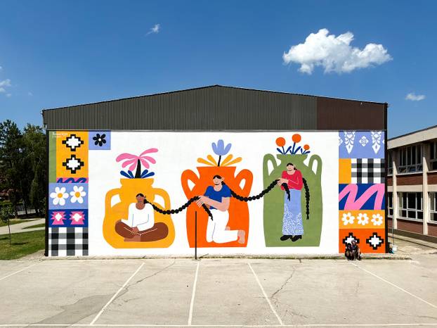 FOTO Grad pretvoren u galeriju: Pogledajte predivne murale na kućama i zgradama u Čačku