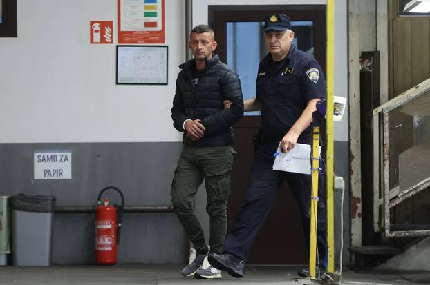 Zagreb: Dovođenje uhićenih u prostorije USKOK-a