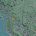 Ruta aviona koji je izazvao paniku iznad Hrvatske: Sumjalo se na otmicu, ovo je pravi uzrok