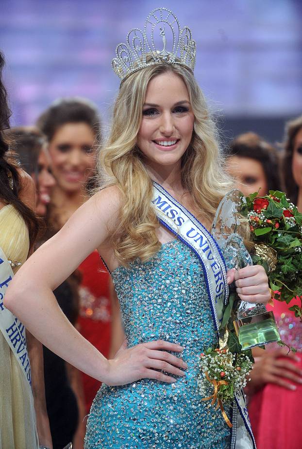 ARHIVA - 2011. Zagreb: Natalija Prica, hrvatska Miss Universe 2011.