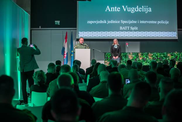 Split: Proslava 35 godina od osnutka postrojbe Specijalne jedinice Policije  BATT Split