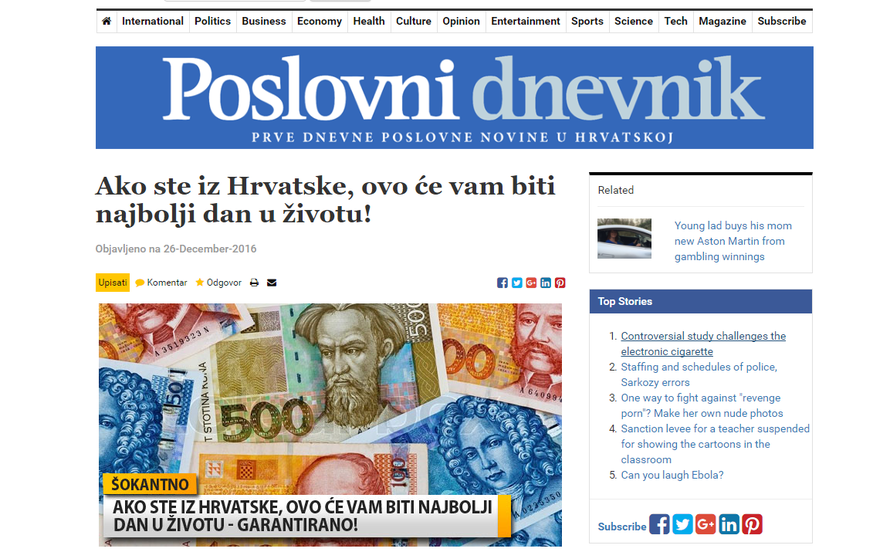 Online kasino u lažnoj priči koristi ime Styrijinih izdanja