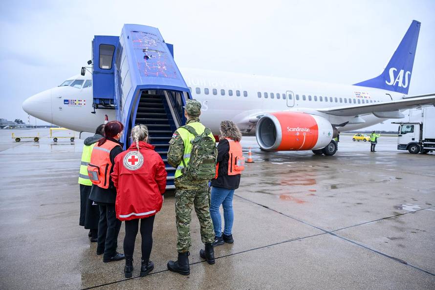 U Hrvatsku je na liječenje i rehabilitaciju stigla peta skupina ranjenika iz Ukrajine