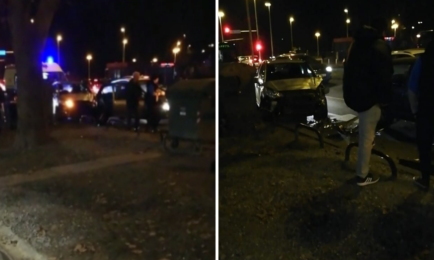 'Auto je bio smrskan': U sudaru dva auta jedan čovjek ozlijeđen
