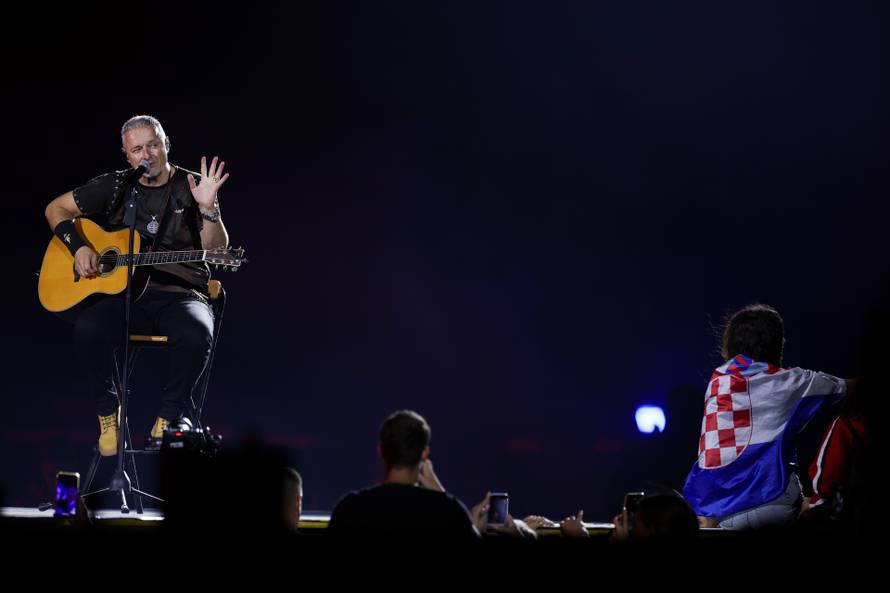 Veliki koncert Marka Perkovića Thompsona u Sinju