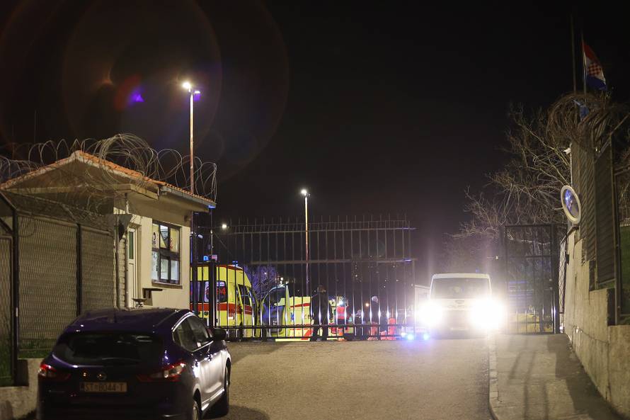 U splitskom zatvoru danas je u večernjim satima izbio požar