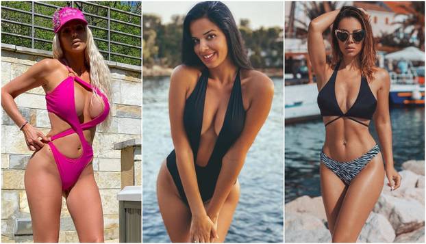 Utegnule se u badiće i pokazale obline: Karleuša sezonu počela kod kuće, Knoll se brčka u Splitu