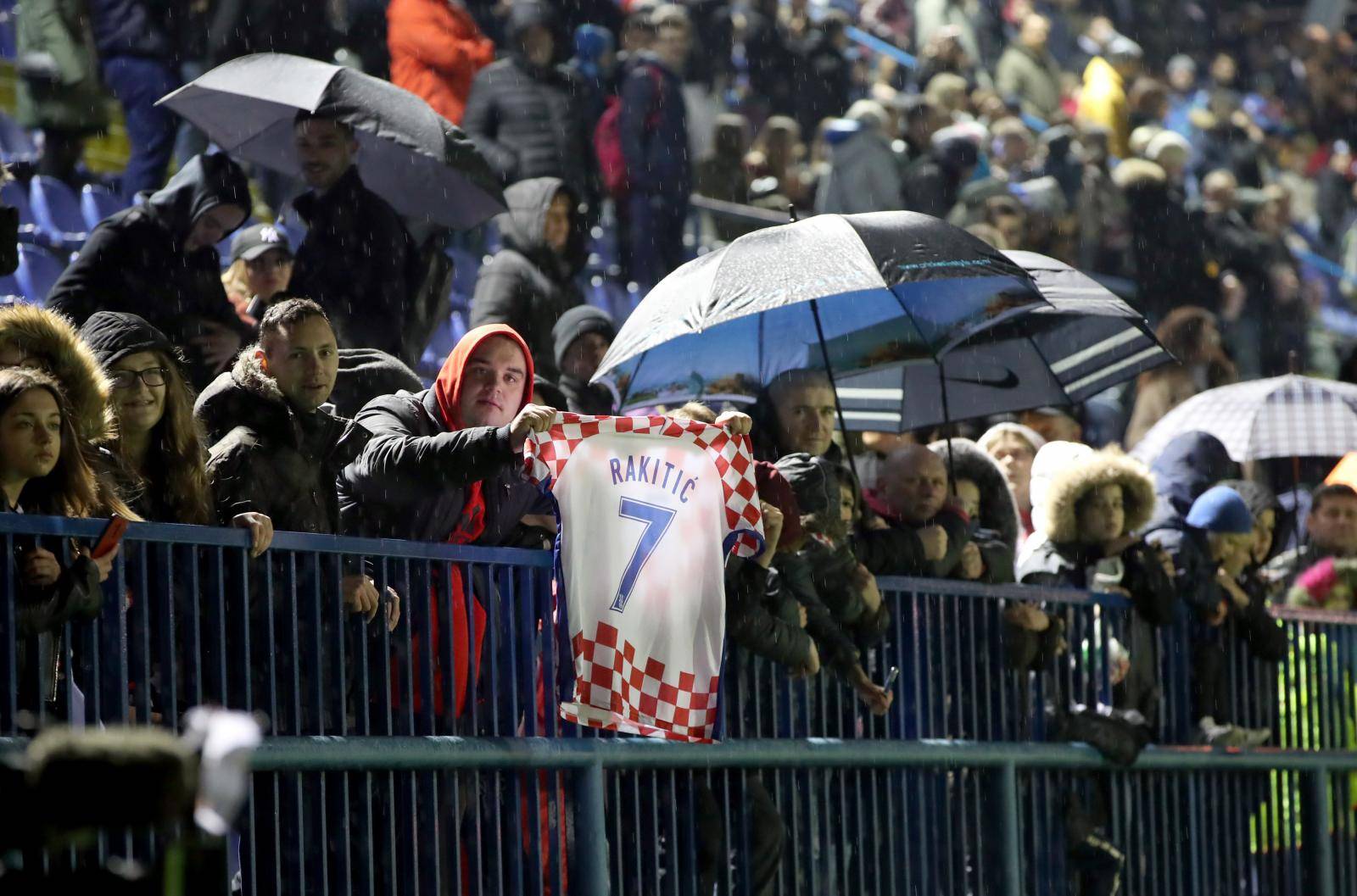 Zagreb: Trening Hrvatske nogometne reprezentacije uoÄi utakmice s AzerbajdÅ¾anom