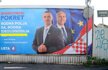 FOTO Domovinski pokret opet  zabavlja narod: 'Je li Bartulica uzeo jeftiniji jumbo plakat!?'