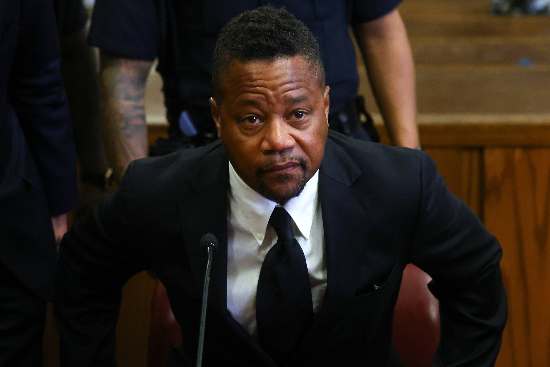 Actor Cuba Gooding Jr. appears in New York Criminal Court