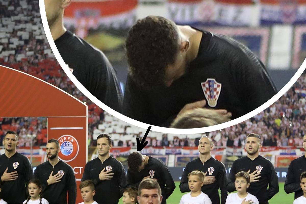 Perišić na rubu suza! Emocije pucale kad je čuo 'Lijepu našu'