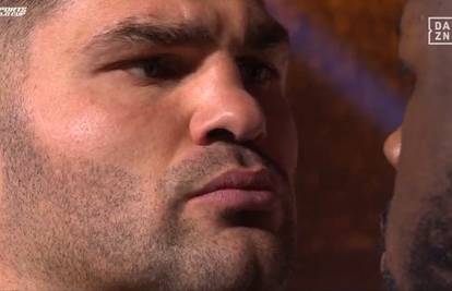 VIDEO Napetost se može rezati nožem: Pogledajte situaciju s vaganja Hrgovića i Adeleyea