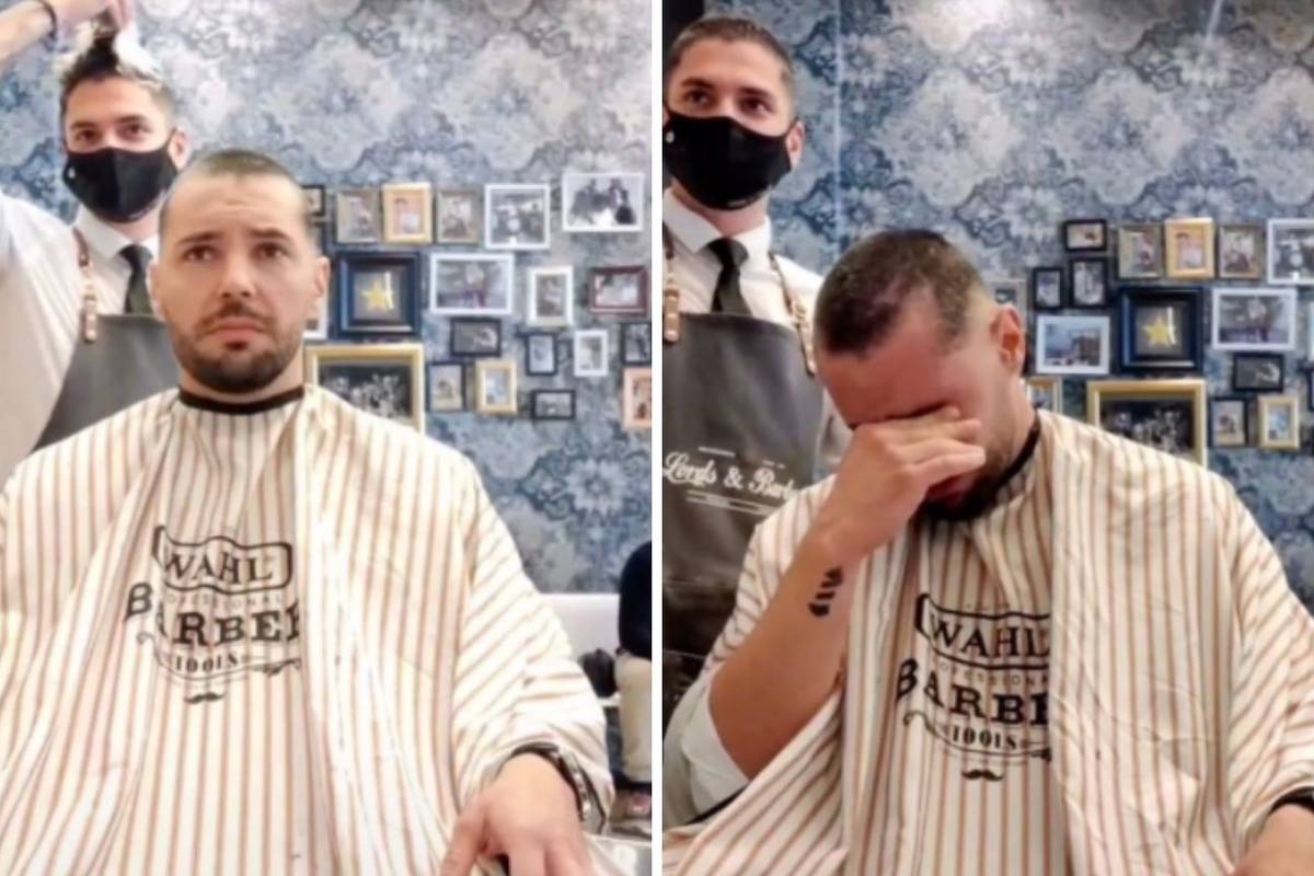 Obrijao prijatelja koji se liječi od raka pa ga iznenadio svojom frizurom: On mi je poput brata