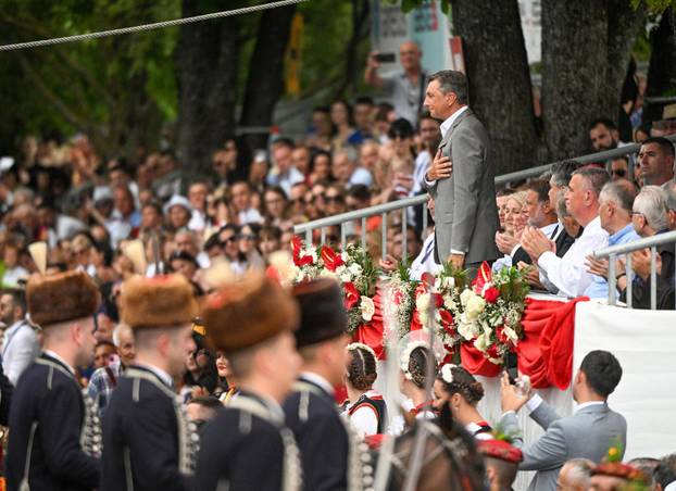 Visoki uzvanici na 307. Sinjskoj alci