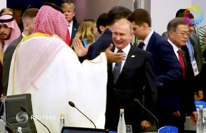 Otvoren Summit G20:  Putin i saudijski princ dali si 'pet'