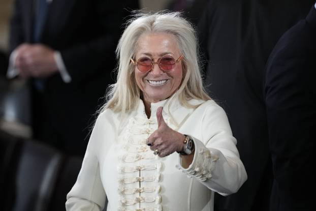 Trump and Vance Swearing-In at the US Capitol