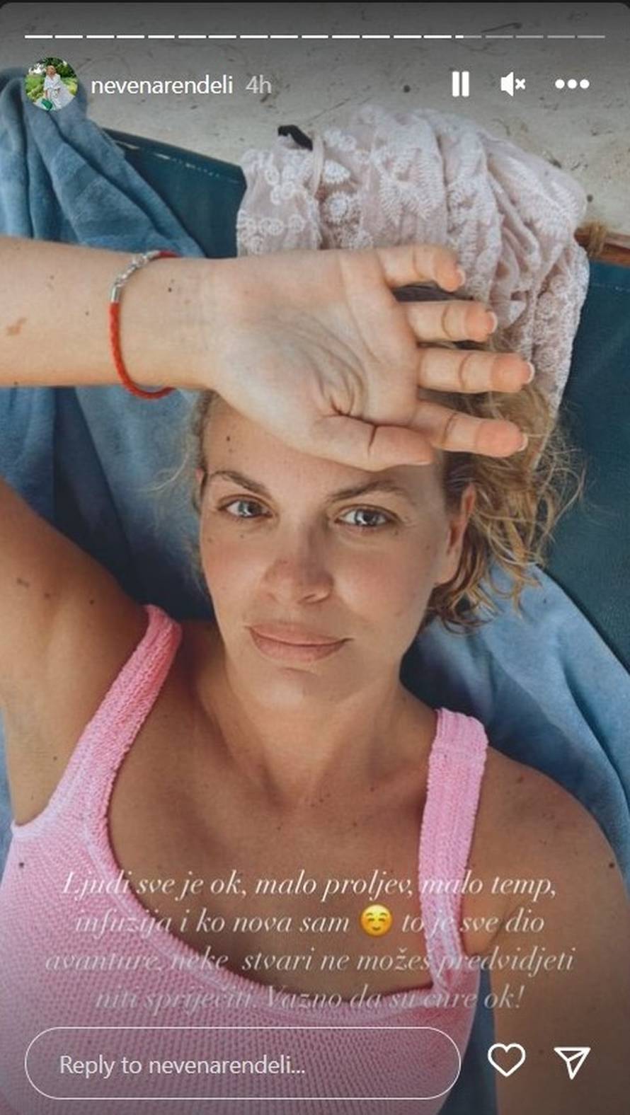 Rendeli zabrinula obožavatelje fotkama iz bolnice: 'Nešto ne možeš predvidjeti niti spriječiti'