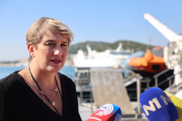 Split: Mirni prosvjed Nezavisnog sindikata pomoraca putničkih brodova Hrvatske 