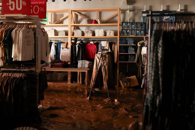 Aftermath of floods in Spain
