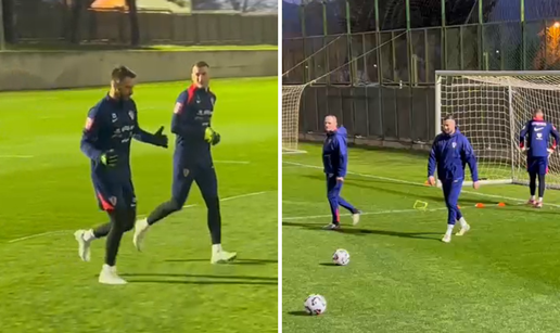 VIDEO Dalić u mukama, tko će na gol!? Evo kako treniraju...