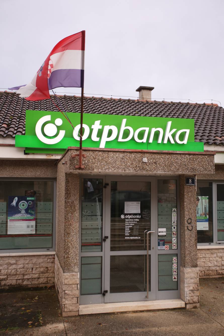 Opljačkana OTP banka u Vrlici