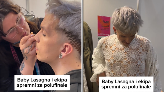 VIDEO Ovako se Baby Lasagna priprema za nastup u Švedskoj