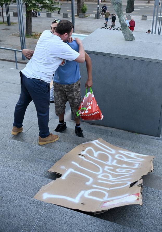 Zagreb: Doček igrača Cibone
