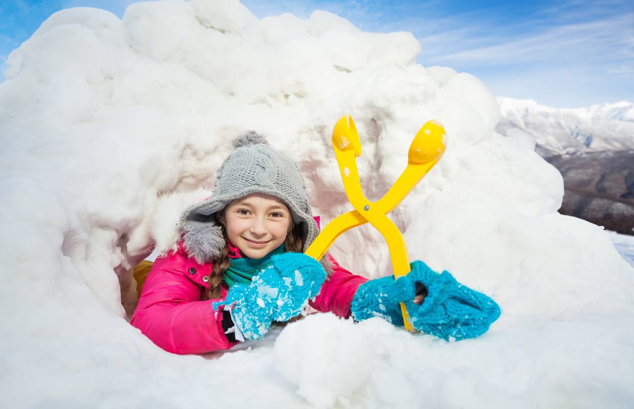 Iskoristite snijeg dok ga još ima: 11 ideja što sve možete s djecom napraviti od njega
