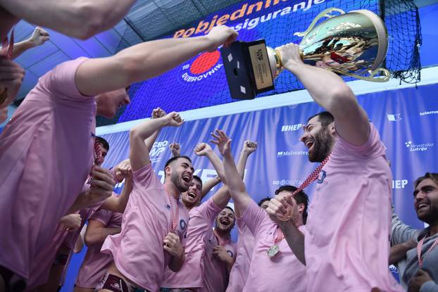 Zagreb: VK Jug osvojio Kup Hrvatske u vaterpolu