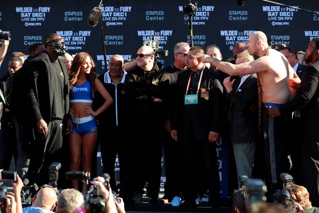 Deontay Wilder & Tyson Fury Weigh-In