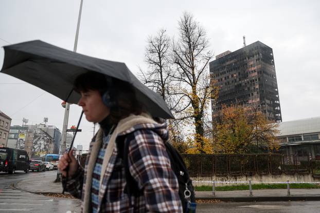 Zagreb: Vjesnikov neboder dva dana nakon požara, policijska istraga u tijeku