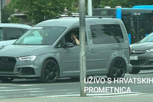 U Hrvatskoj snimljen mješanac Audija RS3 i Caddyja! 'Ovaj tip je nad*ebo čak i transfomere!'