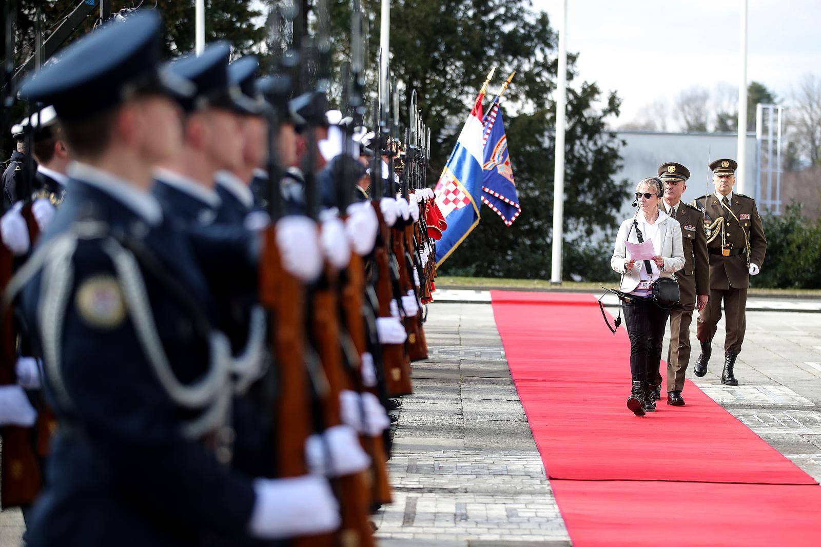 Generalna proba za inauguraciju novog predsjednika Zorana Milanovića