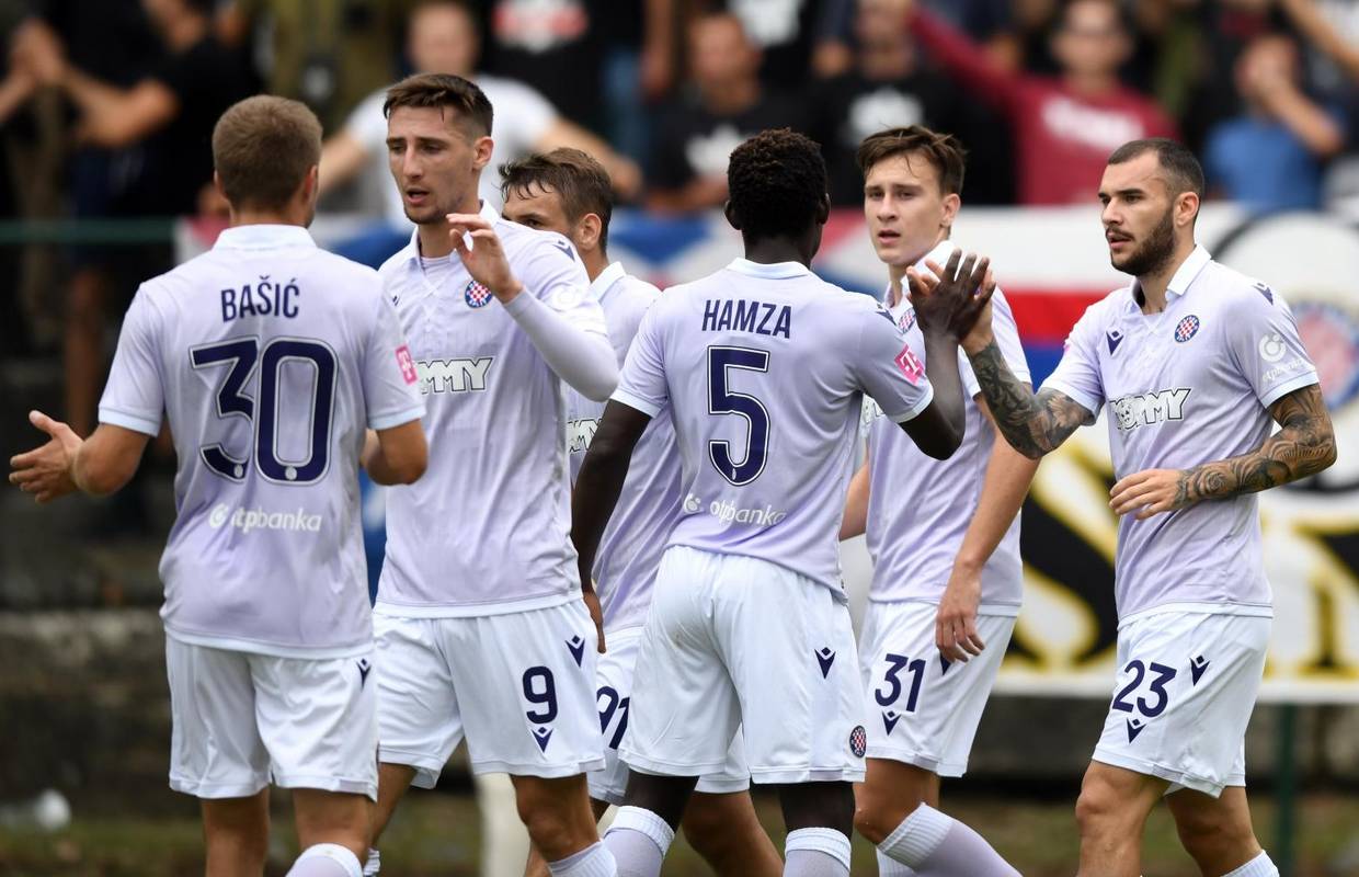 Hajduk nakon muke pobijedio u Petrinji, Inter u Poreču zabio 7
