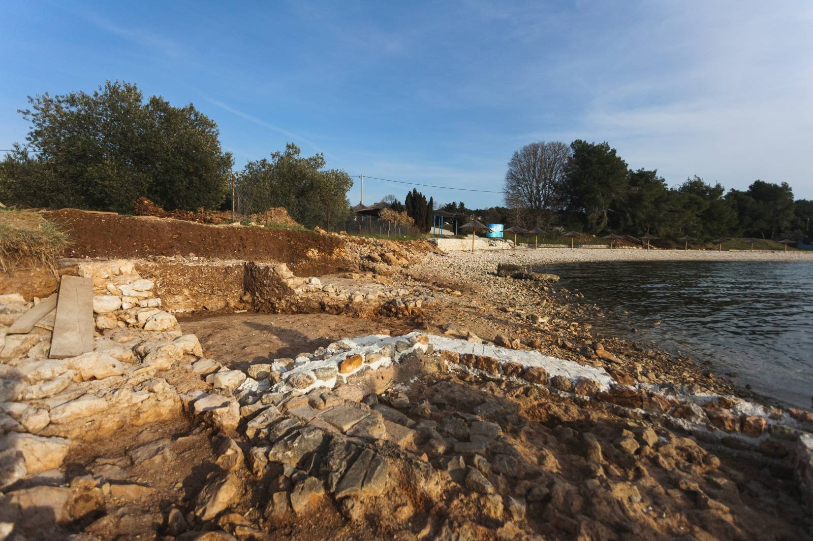 Rimska vila iz 1. stoljeća probnađena je na plaži u Bibinjama