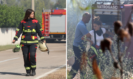 FOTOGALERIJA One su naše heroine! Hrabre vatrogaskinje bore se s požarom kod NP Krka