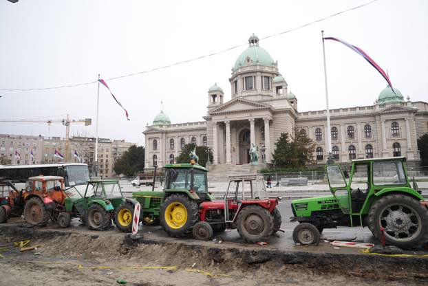 Ulice Beograda  nakon najmasovnijeg studentskog prosvjeda "15 za 15"
