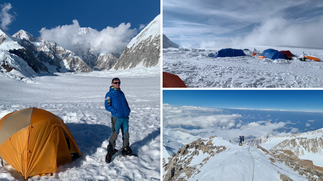 Den Eror, mjesec dana nakon što se popeo na Mount Everest, osvojio i vrh Sjeverne Amerike