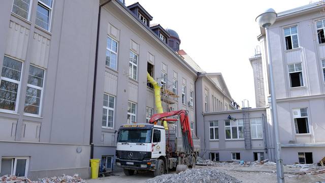 Zagreb: U tijeku je obnova zgrade Medicinskog fakulteta