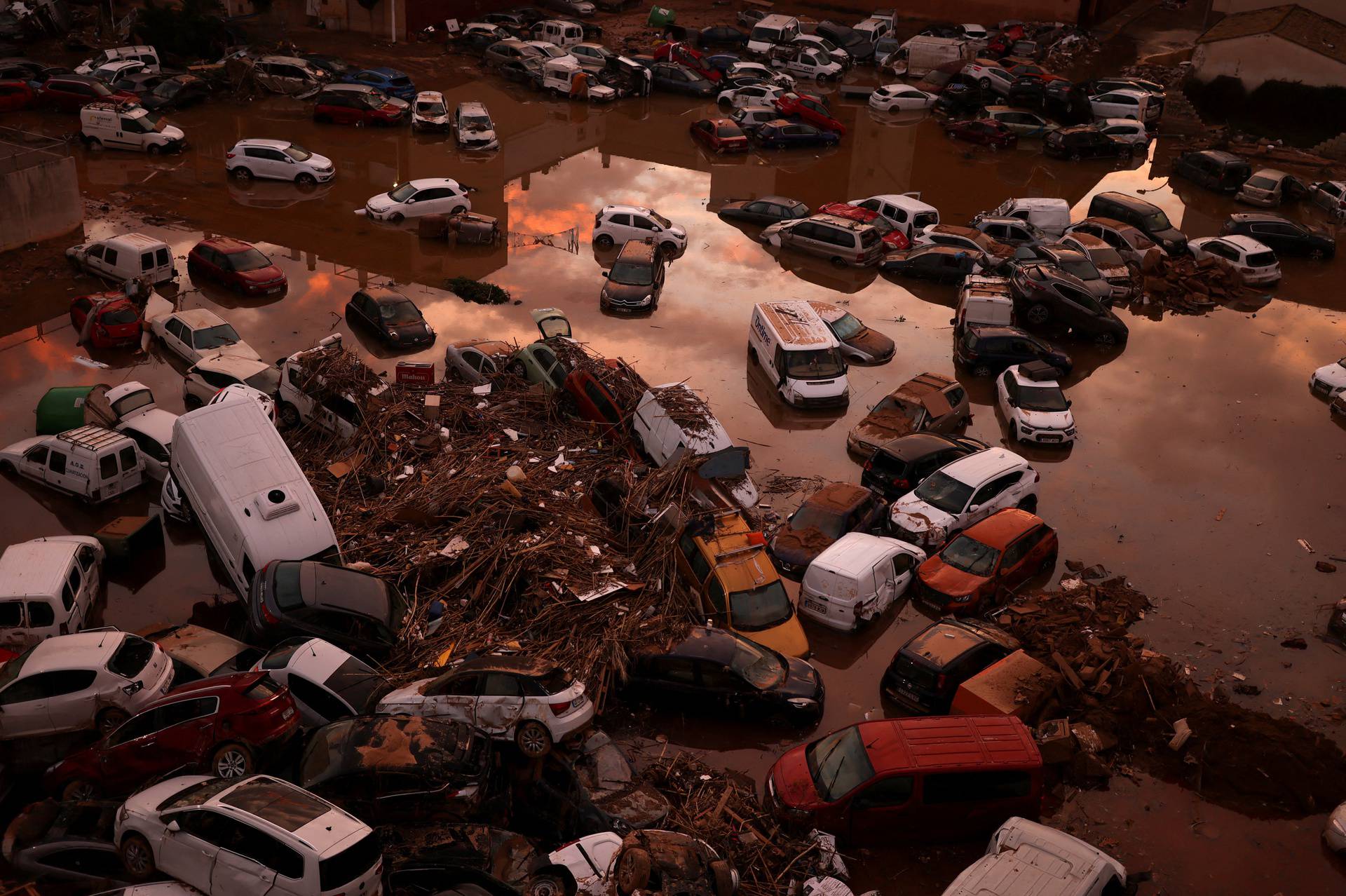 Aftermath of floods in Spain