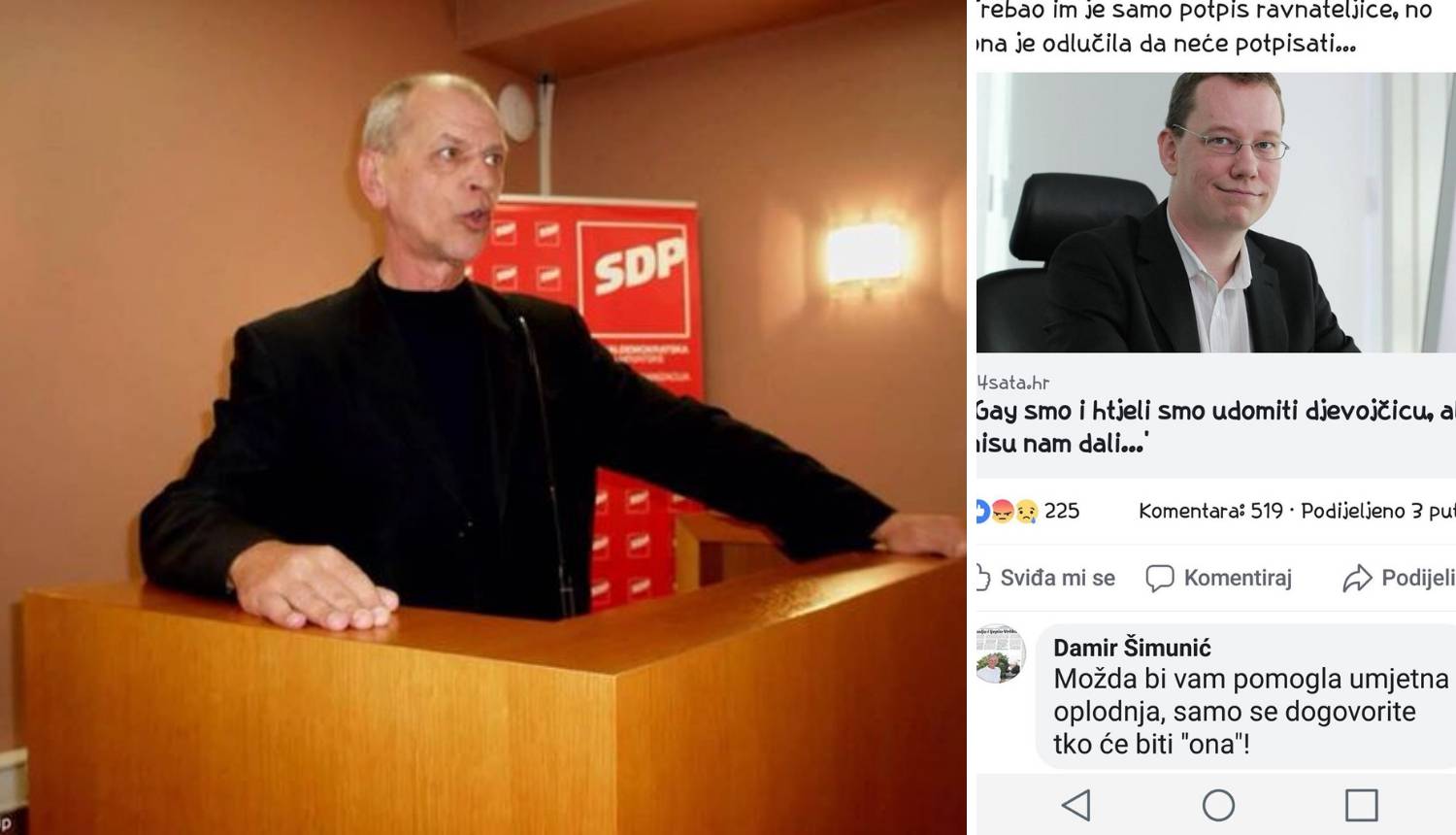 SDP-ovac gayevima: Oplodite se. Ali se dogovorite tko je ona